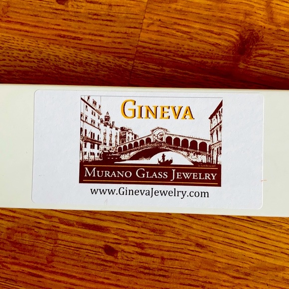 Beautiful Byzantine Murano Sterling Jewelry Set - Picture 6 of 6